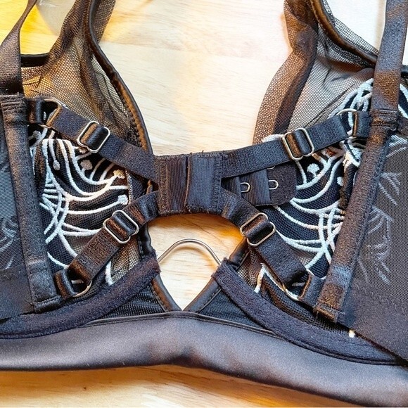 NWT Thistle & Spire Eldridge Bra Platinum Size 36C - Picture 4 of 4